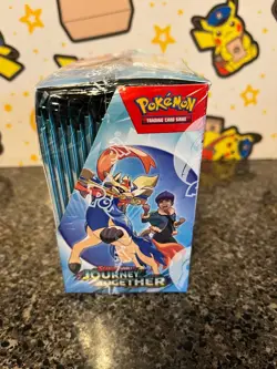 Pokemon TCG: Journey Together ENHANCED Factory Sealed Booster Box + Topper - Image 2
