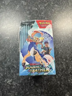 Pokemon TCG: Journey Together ENHANCED Factory Sealed Booster Box + Topper - Image 3
