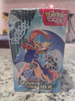 TWO Pokemon TCG: Journey Together ENHANCED Factory Sealed Booster Box + Topper - Image 4