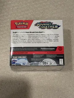 Pokemon TCG: Journey Together ENHANCED Factory Sealed Booster Box + Topper - Image 2