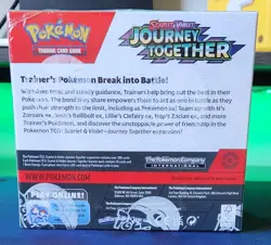 Pokemon TCG: Journey Together ENHANCED Factory Sealed Booster Box + Topper - Image 2