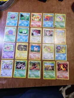 Vintage Pokemon Cards Lot 1st Edition - Image 1