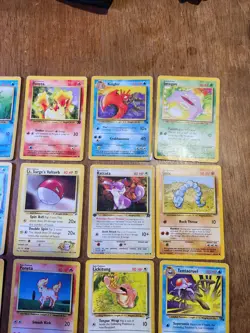 Vintage Pokemon Cards Lot 1st Edition - Image 3
