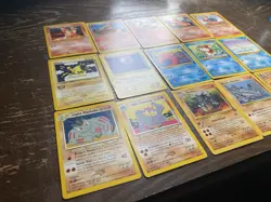 Pokemon TCG 15 Card lot Of Assorted Multi Generation Old - Image 2
