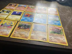 Pokemon TCG 15 Card lot Of Assorted Multi Generation Old - Image 3