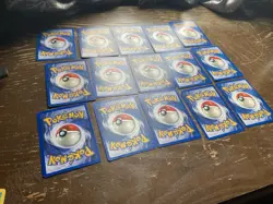 Pokemon TCG 15 Card lot Of Assorted Multi Generation Old - Image 4