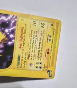 Pokemon Zapdos Card 44/147 Aquapolis Non-Holo Pokemon Rare WOTC E Reader ESeries - Image 3