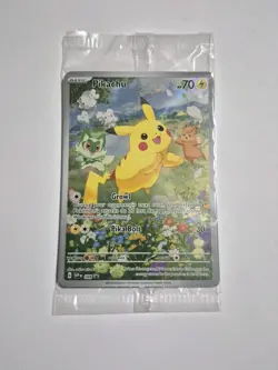 SEALED Pikachu 088 SV: Scarlet & Violet Promo Cards NM Sealed Plastic Wrap - Image 1