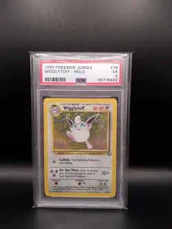 Pokemon TCG Jungle Wigglytuff Card 16/64 PSA 5 - Image 1