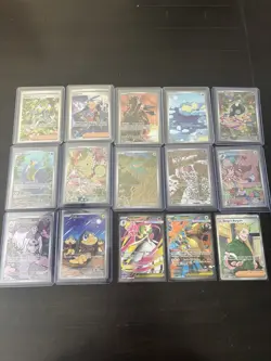 Pokemon Card Lot. 2 SIR, 10 IR, 3 FA. Mega Evolution, Destined Rivals, SSP, JT - Image 1