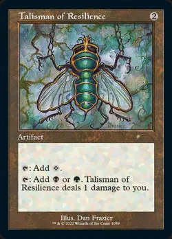 Talisman of Resilience (Foil Etched) [Secret Lair Drop Series] Foil Near Mint - Image 1