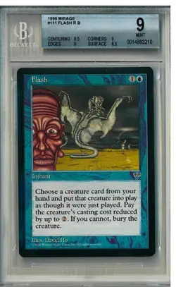 MTG Magic the Gathering Mirage Flash BGS 9 NM MINT (9.5,9,9,8.5) Restricted! - Image 1