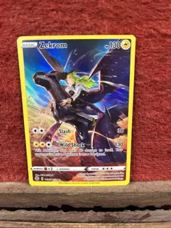 Pokemon TCG Zekrom Holo Ultra Rare Card TG05/TG30 Brilliant Stars Near Mint - Image 2