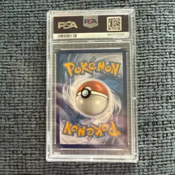 2024 POKEMON SCR EN-STELLAR CROWN ILLUSTRATION RARE #143 BULBASAUR PSA 9 - Image 2