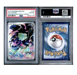 Bulbasaur Pokemon Meg En-Mega Evolution 133 NM PSA 8 - STAMPED PROMO - Image 2