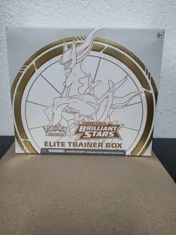 Pokemon Brilliant Stars ETB Elite Trainer Box TCG New Sealed - Image 1