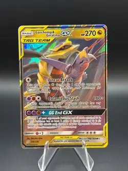 Garchomp & Giratina GX Sun Moon Unified Minds 146/236 NM Pokemon - Image 1