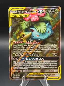 Venusaur & Snivy Sun Moon Promos Sm229 Pokemon NM - Image 1