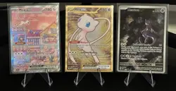 Pokemon TCG 151 UPC Promo Set Mew 053, Mewtwo 052, Metal Mew 205 Near Mint! - Image 1
