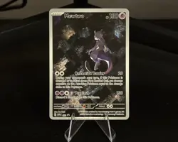 Pokemon TCG 151 UPC Promo Set Mew 053, Mewtwo 052, Metal Mew 205 Near Mint! - Image 4