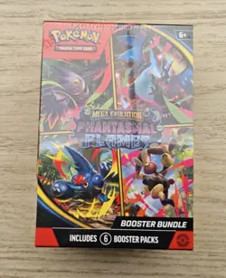 Pokemon TCG Mega Evolution - Phantasmal Flames Booster Bundle - New Sealed - Image 1