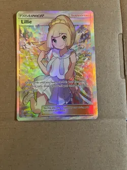 Pokemon Lillie Trainer 151/156 SM-Ultra Prism Full Art Holo Ultra Rare 2018 - Image 1