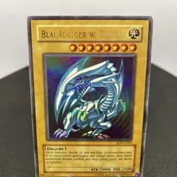 Yugioh Blauaugiger W. Drache SDK-G001 Ultra Rare LP/PL - Image 2