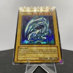 Yugioh Blauaugiger W. Drache SDK-G001 Ultra Rare LP/PL - Image 3
