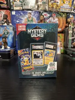 Pokemon Limited Edition Mystery Gems 1 CGC Graded Card & Booster Pack 2025 - Image 1