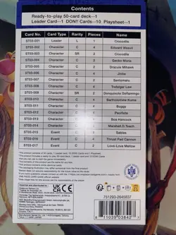 One Piece TCG Starter Deck 3: The Seven Warlords of The Sea (ST-03) English - Image 3
