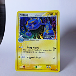 POKEMON METANG EX DELTA SPECIES REVERSE HOLO STAMPED UNCOMMON CARD 49/113 LP - Image 1