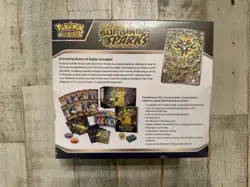 Pokemon TCG Surging Sparks ETB Pokemon Center Exclusive - New Factory Sealed - Image 2