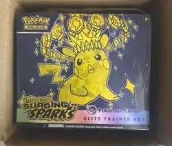 Pokemon Surging Sparks ETB Pokemon Center Exclusive SEALED Elite Trainer Box - Image 1