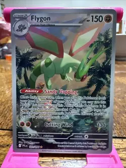 Flygon 101/094 Illustration Rare IR Pokemon TCG Phantasmal Flames English NM - Image 2