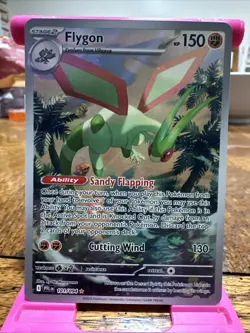 Flygon 101/094 Illustration Rare IR Pokemon TCG Phantasmal Flames English NM - Image 3