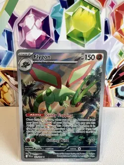Flygon 101/094 Illustration Rare (IR) - Pokemon TCG Phantasmal Flames - NM - Image 1