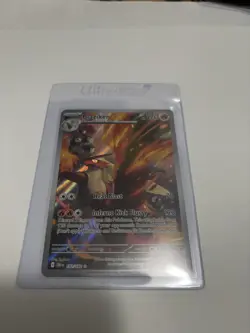 Blaziken 192/182 Illustration Rare Pokemon TCG Holo NM Destined Rivals 2025 - Image 1