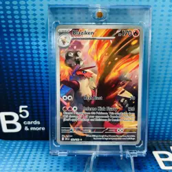 2025 Pokemon Blaziken 192/182 Destined Rivals Illustration Rare Holo Pokemon TCG - Image 1