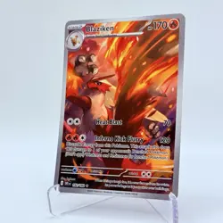 Blaziken 192/182 Destined Rivals Illustration Rare 2025 Pokemon TCG Card NM - Image 2