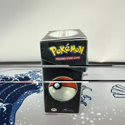 POKEMON TCG VINTAGE DECK BOX CASE WOTC Holds 60 Card ULTRA PRO Good Condition - Image 2