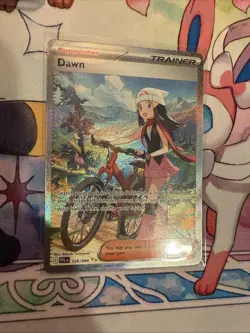 Pokemon TCG Dawn 129/094 Phantasmal Flames SIR Special Illustration Rare MINT/NM - Image 1