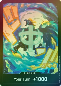 Don Cards - PRB02 English - DON!! Card (Foil) (Marco) - NM - Image 1