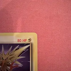 Zapdos 30/62 Fossil Unlimited Non Holo Rare 1999 Vintage Pokemon Card - Image 4