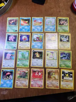 Vintage Pokemon Cards Lot 1st Edition #5 - Image 1
