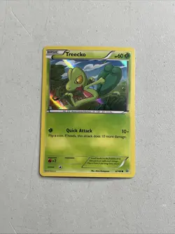 Pokemon TCG 2014 Trading Card -- Primal Clash Treecko 6/160 Holo Foil - Image 1