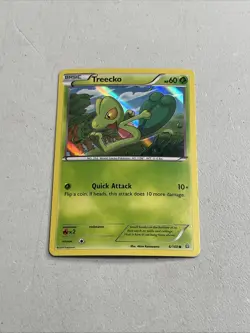 Pokemon TCG 2014 Trading Card -- Primal Clash Treecko 6/160 Holo Foil - Image 2