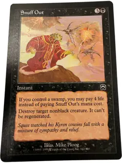 Magic: The Gathering Snuff Out Mixed Card Lot Bundle (C) T2160 HS17 - Image 4