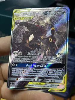 Umbreon & Darkrai GX SM241 Black Star Promo 2020 Tag Team Alt Pokemon Card TCG - Image 5