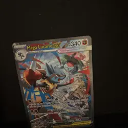 TCG Trading card Game Pokemon Mega Evolution SIR Lucario Special Illustration - Image 3