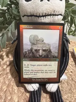 Foil Millstone Card From Set The Brothers' War Retro Artifacts. Near Mint - Image 1